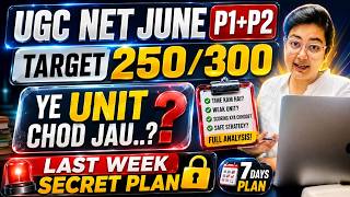 KONSI UNIT CHOD KR JAYE? 😱 UGC NET PAPER 1 + PAPER 2 | UGC NET JUNE 2026