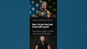 Dancing in the Dark - Bruce Springsteen #greatesthits #music #song #lyrics #oldies #rock #80s #hit
