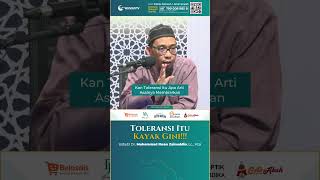 Toleransi yang Sebenarnya - Ustadz Dr. Muhammad Ihsan Zainuddin, Lc., M.Si