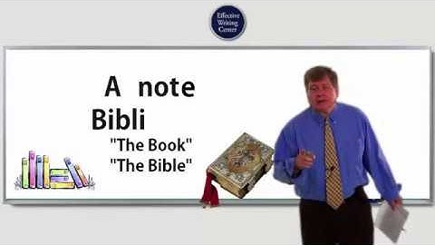 Annotated Bibliography Part 1: What Is an Annotated Bibliography, What Does It Look Like