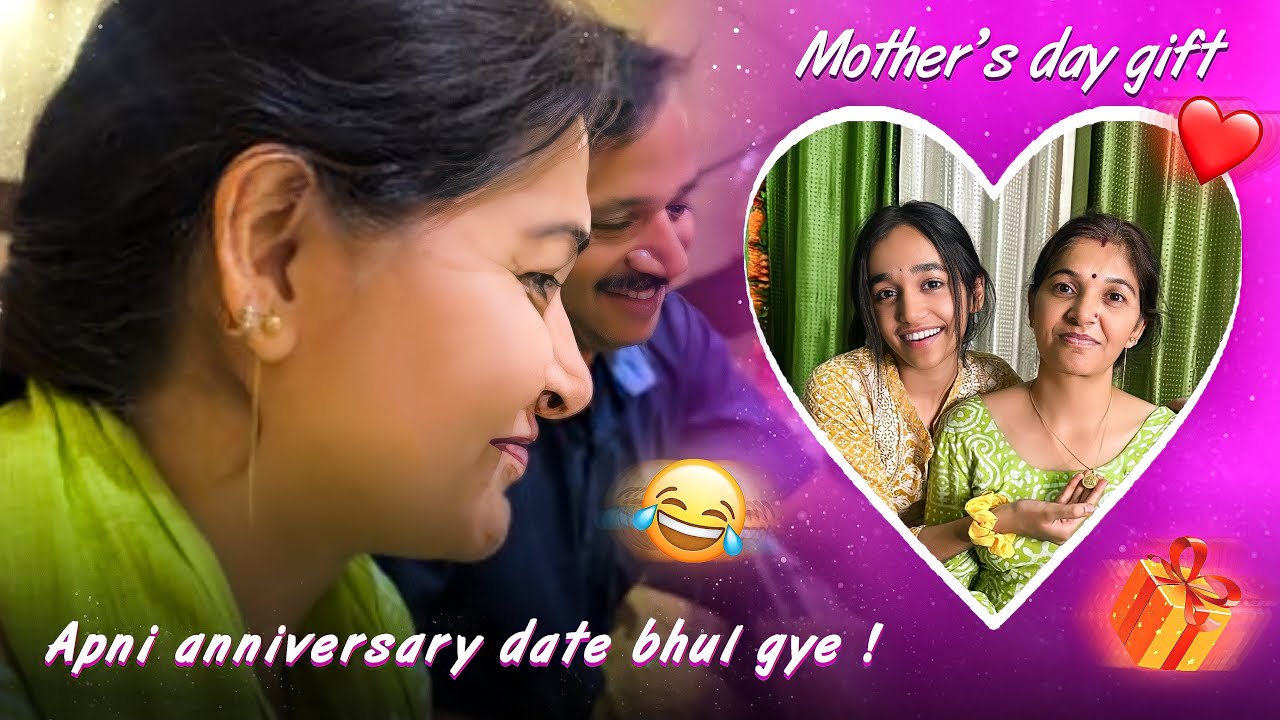 Mother’s Day gift 💜🥹 #ritzzchauhan