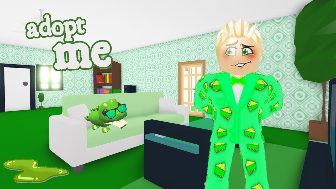 24 Horas Viviendo En Un Mundo Verde En Adopt Me Roblox Youtube - roblox qué es eso de lo que todo el mundo habla nivel 40