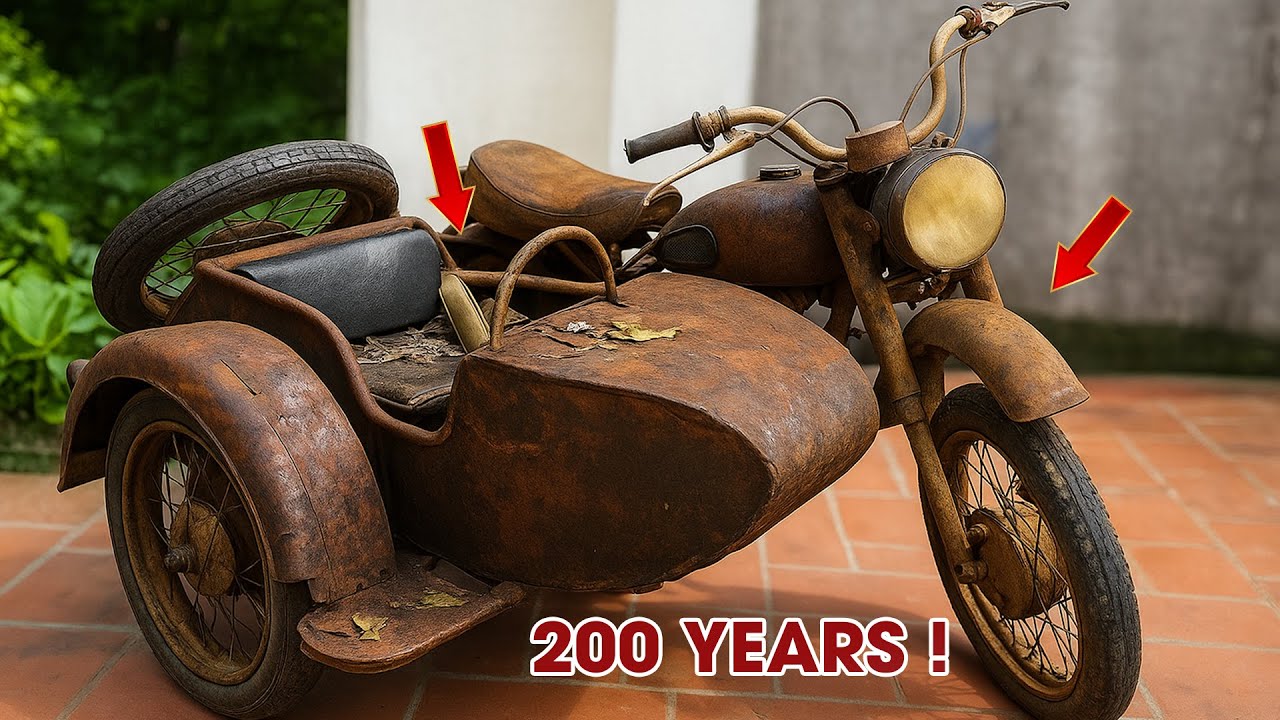 How a Japanese World War II Tricycle Abandoned for 200 Years Came