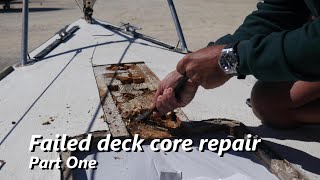 Failed deck core repair Part I screenshot 5