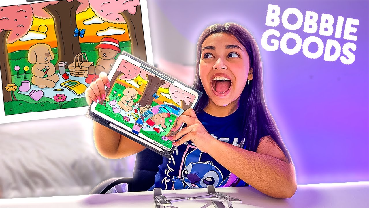 PINTANDO BOBBIE GOODS COM EFEITO DE SOL NO IPAD - Dicas e Técnicas de Colorir!