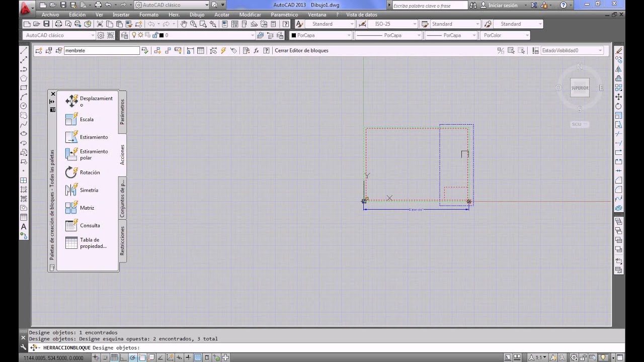 AutoCAD - Bloques Dinámicos - Membrete - YouTube