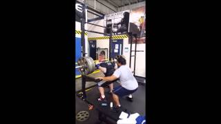 100215 Ben Bresnan Squat Max