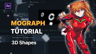MOGRAPH TUTORIAL (3D SHAPES) | After Effects AMV Tutorial