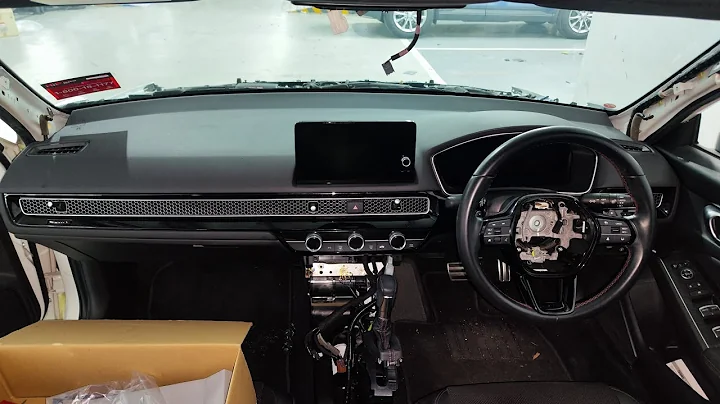 interior removal . center console removal. dash board  removal   honda civic fe 2022- 2024 how to