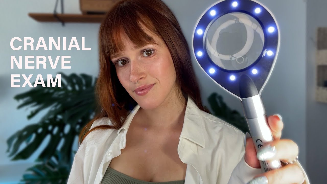 ASMR Cranial Nerve Exam, but bad results 👩‍⚕️ german