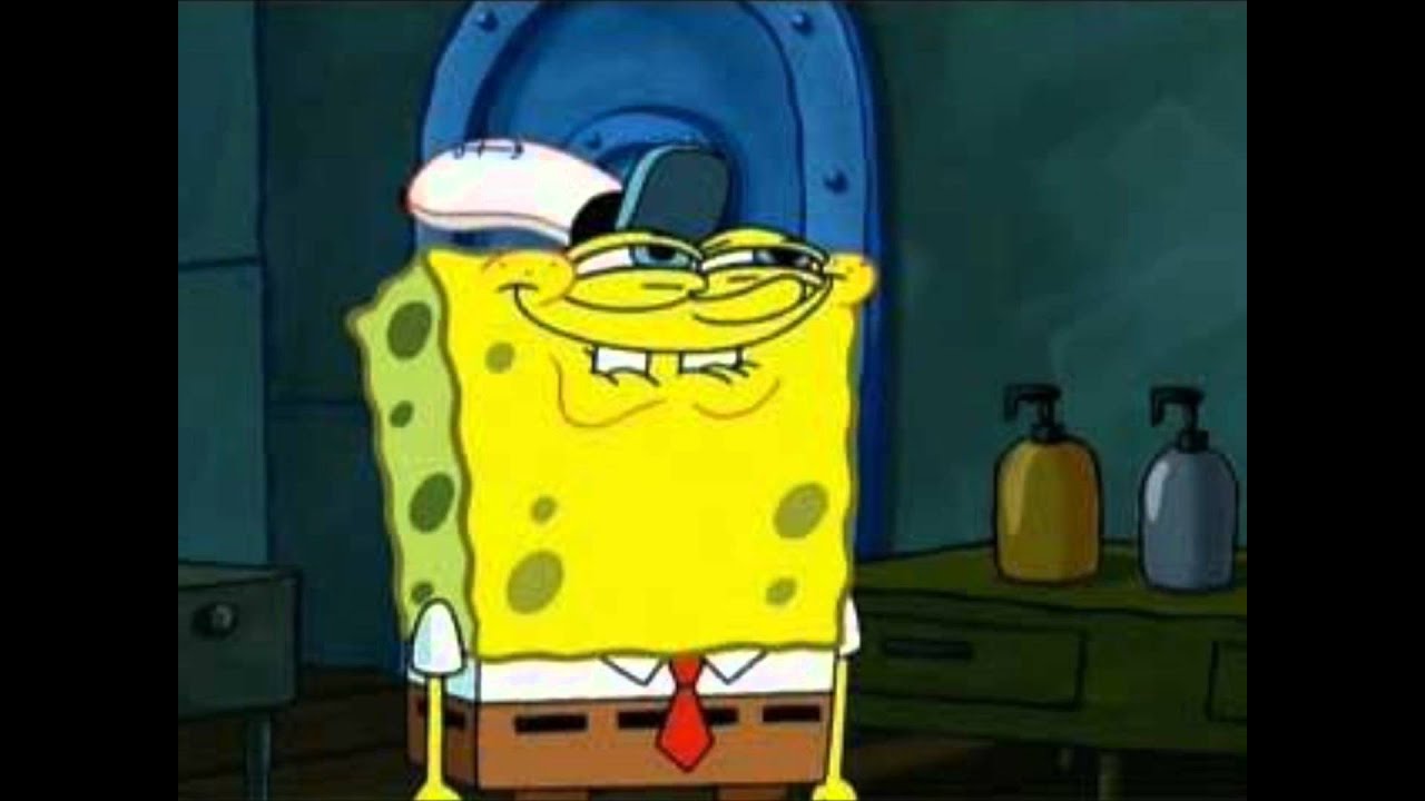 Spongebobs Face When He Finds Out Squidward Likes Krabby Patties