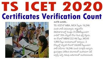 tsicet 2020 certificates verification Count | icet 2020 web options last date 13/12/2020