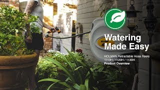 Holman Retractable Hose Reels - Save On Space And Create A Tidy Garden