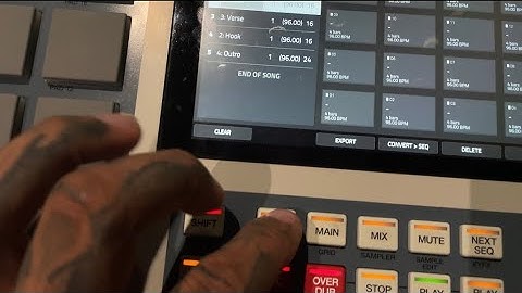 AKAI MPC: @Akai_Pro UPDATE THIS asap! I need Export Stems (‘Explode Tracks’ in SONG mode!)