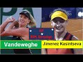 CoCo Vandeweghe (USA) - Victoria Jimenez Kasintseva (AND) | SF 60K Bendigo 2022