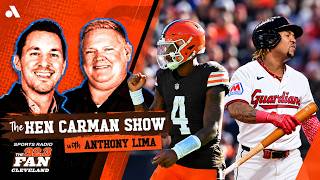 Ken Carman Show with Anthony Lima LIVE: BROWNS ARE 4-2, GUARDIANS FACE 3-2 DEFICIT AHEAD OF GAME 6