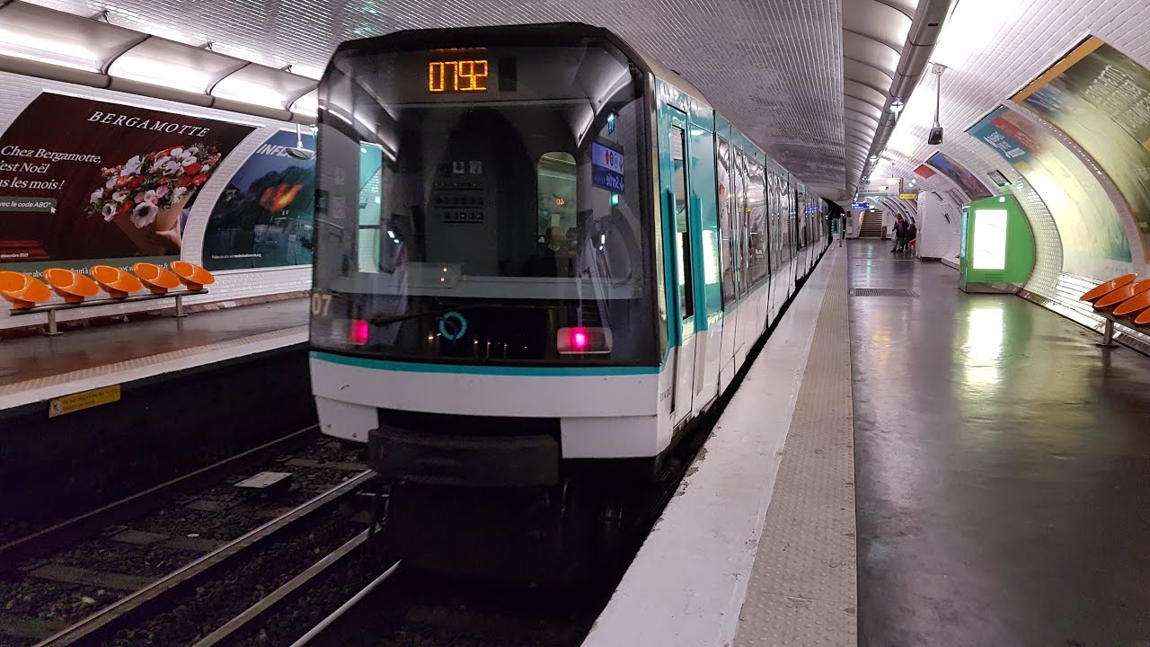 Métro Ligne 7bis : Louis Blanc ⇋🔁 Boucle Pré Saint-Gervais en MF88 !
