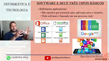 Quais são os exemplos de software?