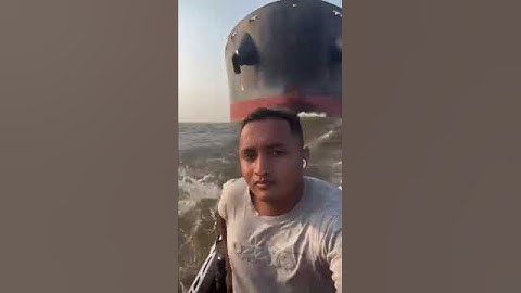 Speedboat Runs in front  Ship’s Bulbous Bow – Extreme Danger at Sea