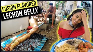 COOKING BEST LECHON BELLY - Philippines Province Life & Fish Cage Business!?