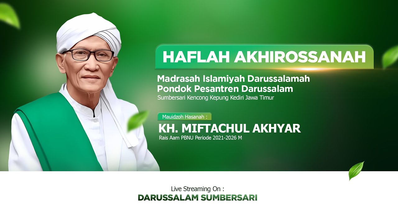 🔴 HAFLAH AKHIROSSANAH KE 77 PONDOK SUMBERSARI