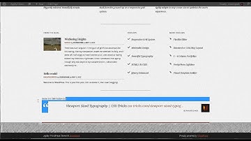 Agility WordPress Theme - Creating a Home Page [Part 2]