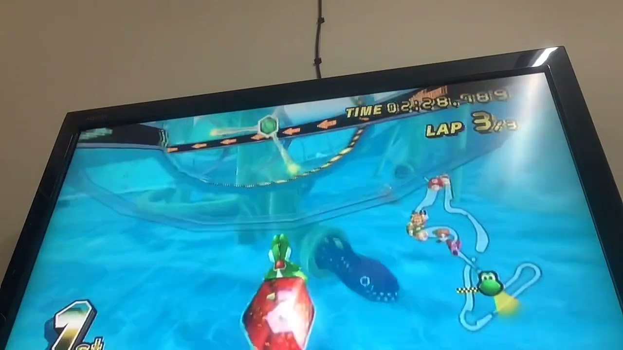 Mario Kart Wii 150CC Star Cup Yoshi Dolphin Dasher