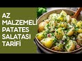 5 DAKİKA DA HAZIR✅ AZ MALZEMELİ NEFİS PATATES SALATASI NASIL YAPILIR ❓ÇAYIN YANINA HEMEN HAZIR ✅
