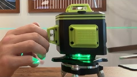 16 Lines Laser Level 360 Self Leveling, 4x360° 4D Green Cross Line Laser Level Tool Review