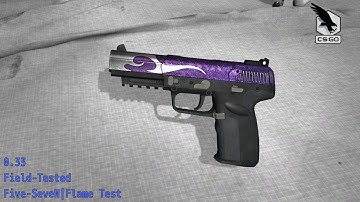 Five SeveN  Flame Test Wear/Float