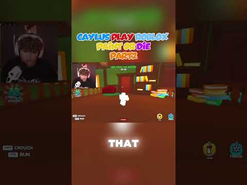 Caylus play Roblox paint or die