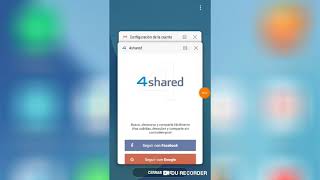 Como tener una cuenta en la app 4shared para bajar juegos en la app ppsspp screenshot 3