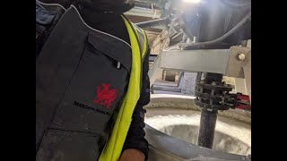 Imhoflot Advanced Reactor Flotation pilot-plant at work producing a high grade Feldspar product.