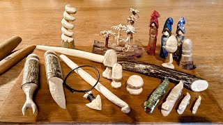 10 simple whittling projects and ideas to get started on, with just a knife and a stick.