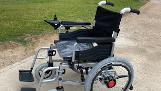 كرسي كهربائي متحرك electric wheelchair￼