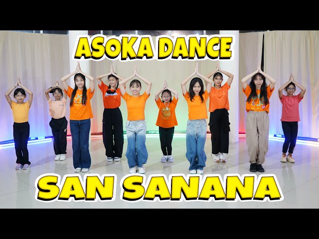 ASOKA | SAN SANANA | DANCE TARI KREASI INDIA TIKTOK VIRAL | TAKUPAZ JAKARTA class=