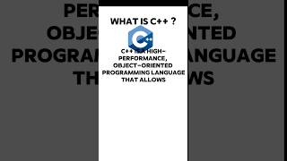 What is C++||Define C++🔥💯 #music #coding #correctcoding #webdevelopment# youtube