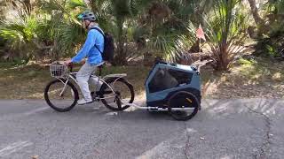 Review of Burley XL Dog Bike Trailer