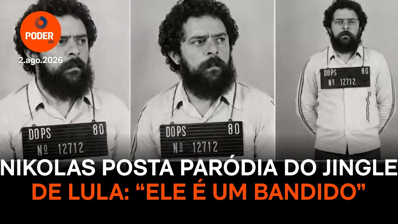 Nikolas posta paródia do jingle de Lula: “Ele é um bandido”