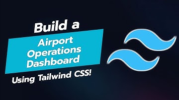 ✈️ Build an Airport Operations Dashboard UI Component with Tailwind CSS! 🌟