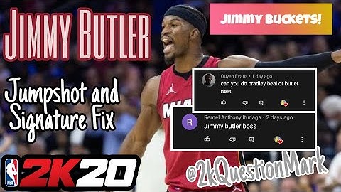 Jimmy Butler Jumpshot and Signature Fix (Full Edit) Nba 2k20 Mobile @2kQuestionMark