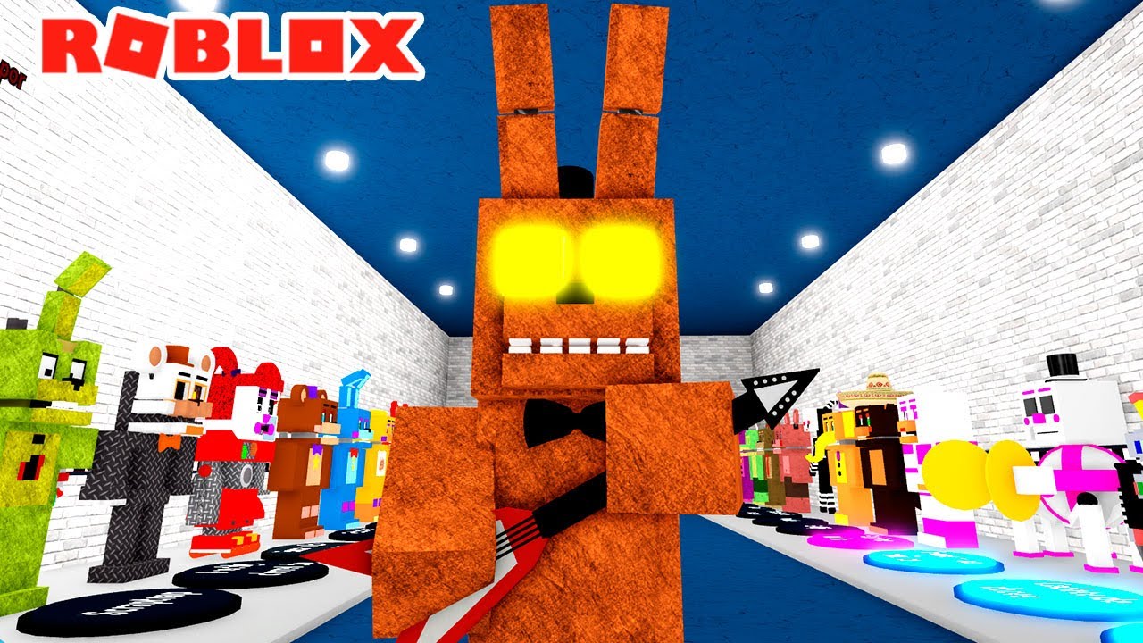 CRIANDO O JACK-O-BONNIE CONSERTADO no ROBLOX Animatronic World 