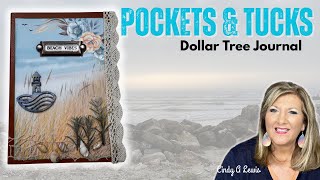 Coastal Pockets & Tucks 🐚 | Easy Ideas for Your Junk Journal (Pt 3) | DT Project @CreatingwithJovi 