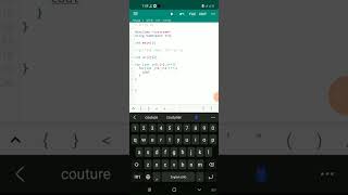 Declare , initialize and display elements of 2D array using for loop