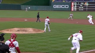 PHI@WSH: Hinojosa redirects liner to Hernandez
