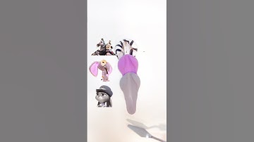 Velvet, Veneer mixed with other animals | Zootopia 2 #colormixing #zootopia2 #satisfying #sharkzhan