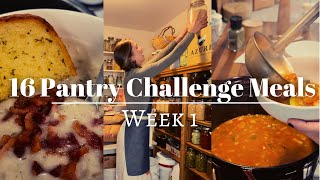 A Full Week of Amazing Meals | Pantry Challenge Week 1  #threeriverschallenge by Rowes Rising 21,183 views 3 months ago 31 minutes