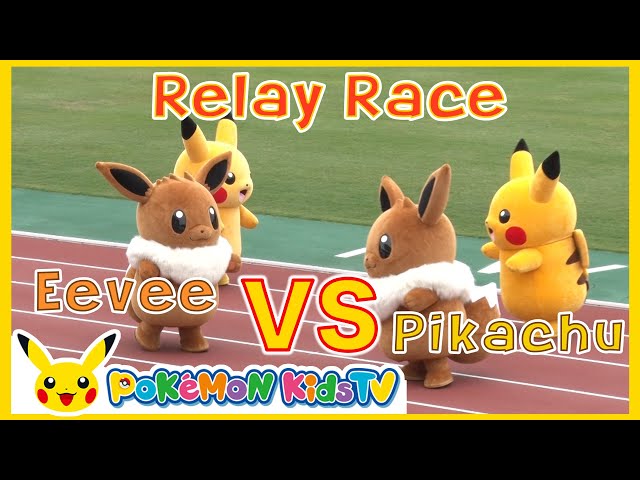 Watch Pikachu Show Off His Uncanny Speed In A Race With Eevee