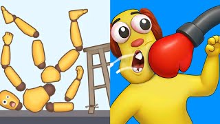 Kick & Break vs Annoying Uncle Punch Game Max All Levels Gameplay Android,iOS NEW UPDATE