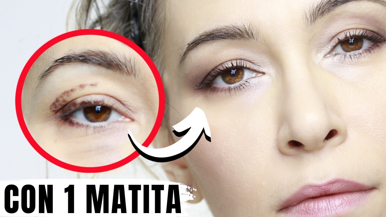 Trucco occhi rapido con 1 matita: trucco occhi naturale, lunga tenuta